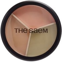 The Saem - Cover Perfection Triple Pot Concealer - 11 Types 2025 Version - #08 Middle Beige