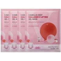 ROUND LAB - Camellia Deep Collagen V Lifting Gel Mask Set 10g x 4 sheets