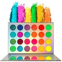 DE'LANCI - 24 Color Blacklight Eyeshadow Palette #24 Color Eyeshadow Palette