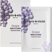 elvis+elvin - Grape Revitalizing Treatment Mask Set 28ml x 4 sheets