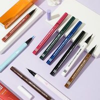 xixi - Pretty Eyes Waterproof Eyeliner Pen - 9 Colors #105 Maple Red - 0.6ml
