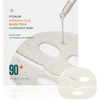 P.CALM - Barrier Cycle Black Teca Overnight Mask Set 34g x 4 sheets