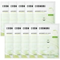COSNORI - Avocado Pure Mask Set 24ml x 10 sheets