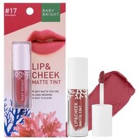 Baby Bright - Lip & Cheek Matte Tint 17 Rose Apple