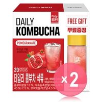 Daily Kombucha - 14 Types 2pcs Bundle Set 2026 Version - Pomegranate x 2 pcs