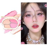 xixi - Lazy Bear Cub 4 Color Blush - 3 Types #01 Continue To Dream - 2g + 1.4g + 1.1g + 1.8g