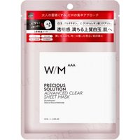 matsukiyo - W/M AAA Precious Solution Advanced Clear Sheet Mask 7 pcs