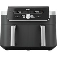 Ninja DualZone XL 9,5 L airfryer med 2 skuffer i Gris | DZ901EU | af SharkNinja