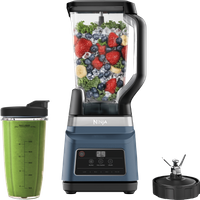 Ninja 2-in-1 Blender with Auto-IQ in Blue Macaroon | BN750UKBLBRN | by SharkNinja