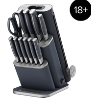 Ninja StaySharp 13-Piece Knife Block Set & Removable Sharpener in Cyberspace | NK32013EUUKBL1 | by SharkNinja