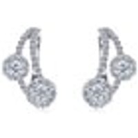 Chow Sang Sang Jewellery Get 40% Discount on 18K White Gold Diamond Earrings Today