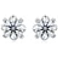 'Classics' 18K White Gold Diamond Earrings