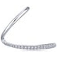 18K White Gold Diamond Butterfly Single Earring