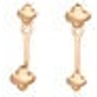 Chow Sang Sang Jewellery Get 25% Off These 18K Rose Gold FourLeaf Clover Earrings
