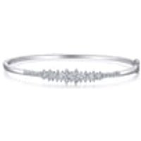 'Classics' 18K White Gold Diamond Bangle