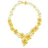 'Floral' 999.9 Gold Necklace