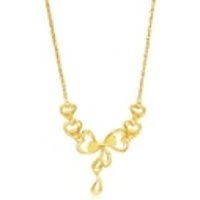 'Floral' 999.9 Gold Necklace