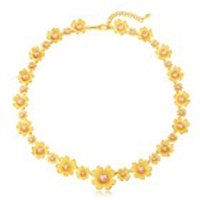 'Floral' 999.9 Gold Necklace