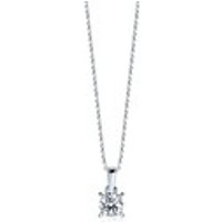 'As One' 18K White Gold Diamond Pendant