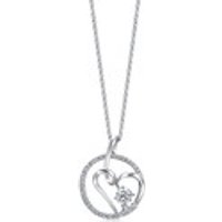 Chow Sang Sang Jewellery Enjoy 30% Off on a Stunning 18K White Gold Diamond Pendant