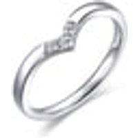 Chow Sang Sang Jewellery Get 24% Off Little Crown 18K White and Yellow Gold Diamond Ring