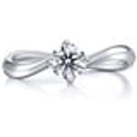 'As One' 18K White Gold Diamond Ring