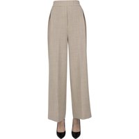 Pantaloni ampi in lana