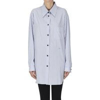 Maxi camicia a righe