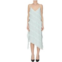 Abito in chiffon con ruches
