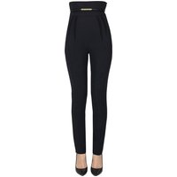Pantaloni skinny a vita alta