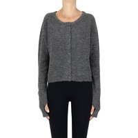Cardigan in maglia bouclè