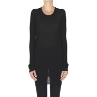 T-shirt lunga a costine