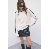 Maglia fluida in misto lana