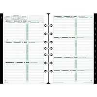 Day-Timer 2 Pages Per Week Reference Dated Calendar Pages