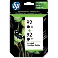 Get 18.3% OFF on HP 92 Twinpack Black Ink Cartridge
