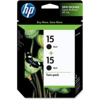 Get 18.8% OFF on HP 15 Twinpack Black Ink Cartridge