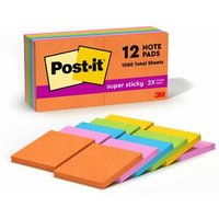 Save $12.5 on Post-it Super Sticky Notes in Jewel Pop Colors