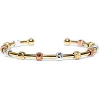 Golf Goddess Gold Tricolor Score Counter Bracelet