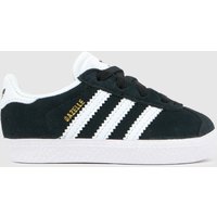 Adidas Black & White Gazelle Unisex Toddler Toddler