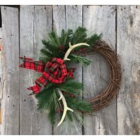 Antler wreath