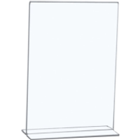 5 Star Office A4 Sign Holder Portrait Stand Up Clear 938543