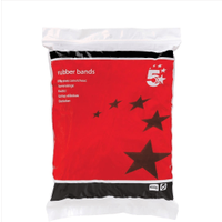 5 Star Rubber Bands No.24 152 x 1.5mm 454g 935428