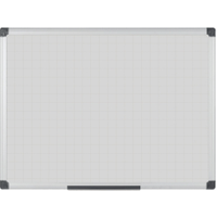 Bi-Office Maya Whiteboard Magnetic Steel Gridded 1200mm x 1200mm