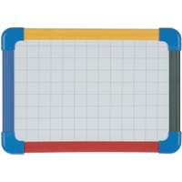 Bi-Office Schoolmate Laptop Whiteboard A3 Double-Sided Plain/Gridded (5 Pack)