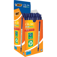 Bic Ecolutions Clic Stick 0.4mm Line Blue (50 Pack) 8806892