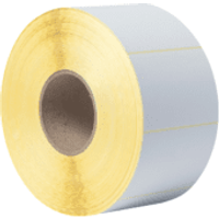 Brother BUS-1J074102-203 White Pre-Punched Label Roll 102mm x 74mm - 4 x 2940 Labels (Original)
