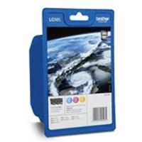Brother LC985 Multipack - Colour Set of 3 Ink Cartridges - LC985RBWBP (Original)