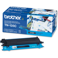 Brother TN-135C Cyan High Capacity Toner Cartridge (Original)