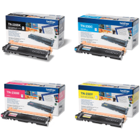 Brother TN-230 Multipack - Full Set of 4 Toner Cartridges (Original)