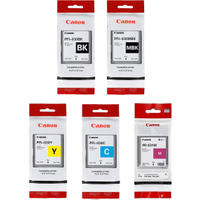 Canon PFI-030 / 031M Multipack - Full Set of 5 Ink Cartridges (Original)